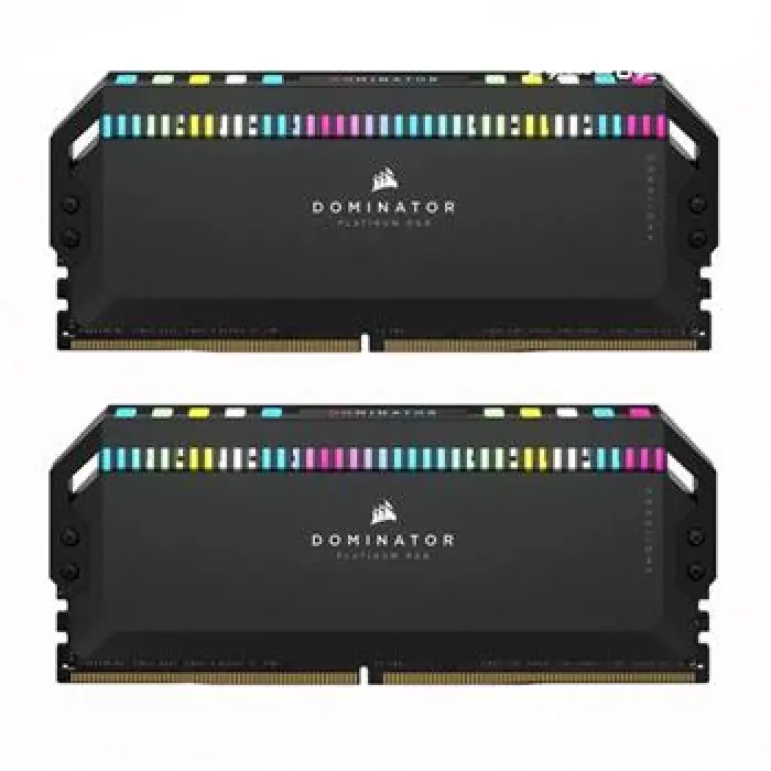 رم کامپیوتر DDR5 دو کاناله 5600 مگاهرتز CL36 کورسیر مدل Dominator Platinum RGB ظرفیت 32 گیگابایت -gallery-2