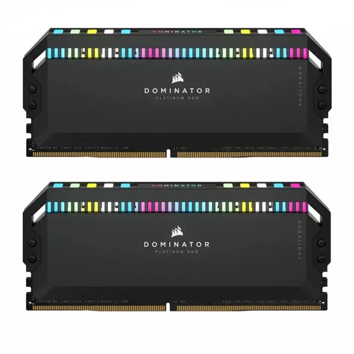 رم کامپیوتر DDR5 دو کاناله 6000 مگاهرتز CL30 کورسیر مدل Dominator Platinum RGB ظرفیت 64 گیگابایت -gallery-7
