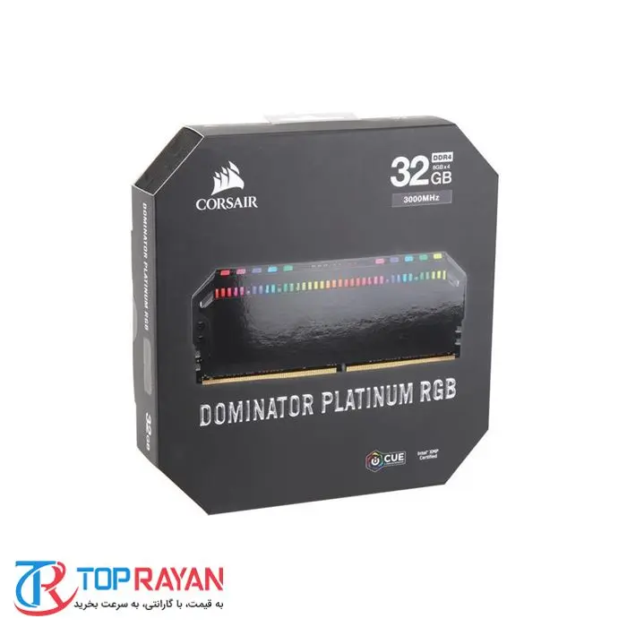 رم کامپیوتر کرسیر مدل Dominator Platinum RGB با حافظه ۳۲ گیگابایت و فرکانس ۳۰۰۰ مگاهرتز -gallery-5
