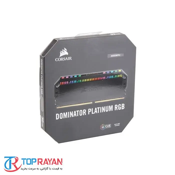 رم کامپیوتر کرسیر مدل Dominator Platinum RGB با حافظه ۱۶ گیگابایت و فرکانس ۳۰۰۰ مگاهرتز -gallery-4