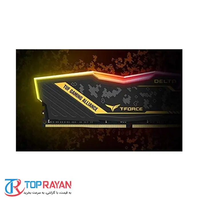 رم تیم گروپ مدل DELTA TUF Gaming Alliance RGB با حافظه ۱۶ گیگابایت و فرکانس ۲۶۶۶ مگاهرتز -gallery-8