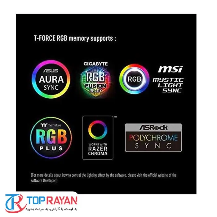 رم دوکاناله تیم گروپ مدل DELTA TUF Gaming Alliance RGB با حافظه 16 گیگابایت و فرکانس 3200مگاهرتز -gallery-9