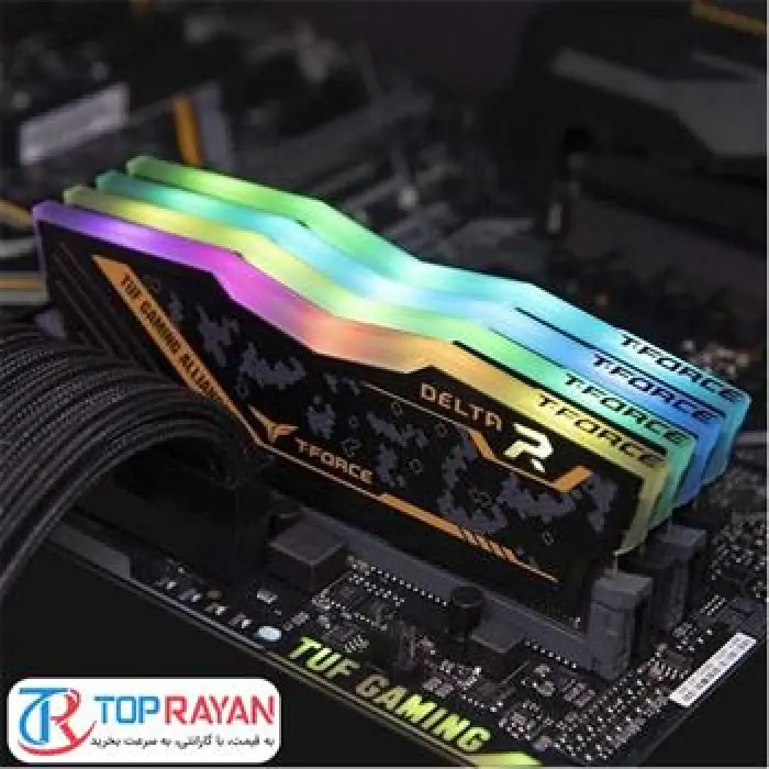 رم تیم گروپ مدل DELTA TUF Gaming Alliance RGB با حافظه 16 گیگابایت و فرکانس 3200 مگاهرتز -gallery-5