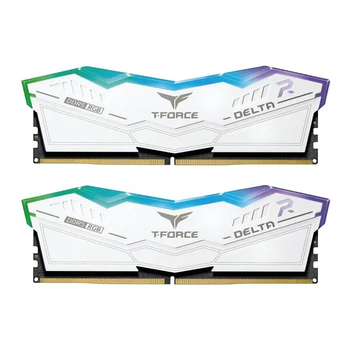 رم تیم گروپ مدل Delta White DDR5 32GB Dual 6400MHz CL40 -gallery-3