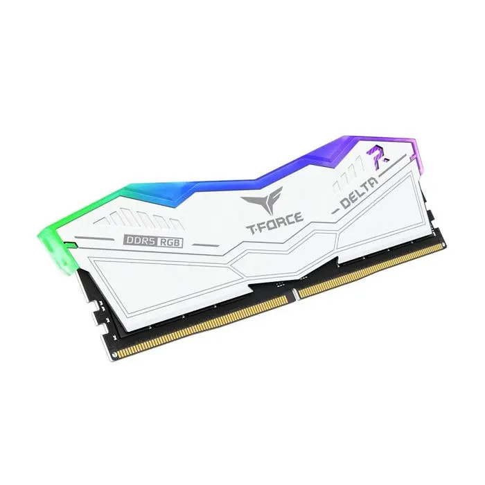 رم تیم گروپ مدل Delta White DDR5 32GB Dual 6400MHz CL40 -gallery-5