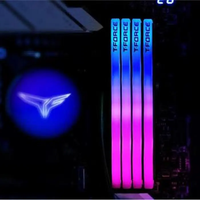 رم تیم گروپ مشکی T-Force DELTA RGB 32GB 16GB×2 6400Mhz CL40 -gallery-3