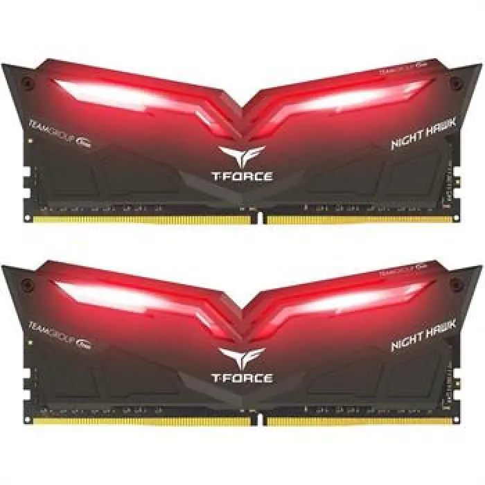 رم دسکتاپ DDR4 دو کاناله 3000 مگاهرتز CL16 تیم گروپ مدل T-Force Night Hawk ظرفیت 16 گیگابایت -gallery-1