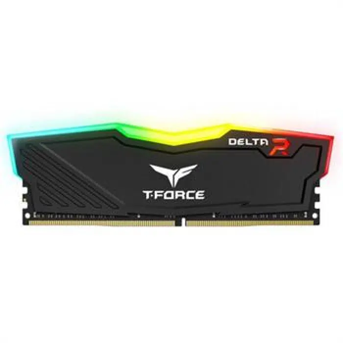 رم دسکتاپ DDR4 تک کاناله 2666 مگاهرتز CL15 تیم گروپ مدل T-Force Delta RGB ظرفیت 8 گیگابایت -gallery-1
