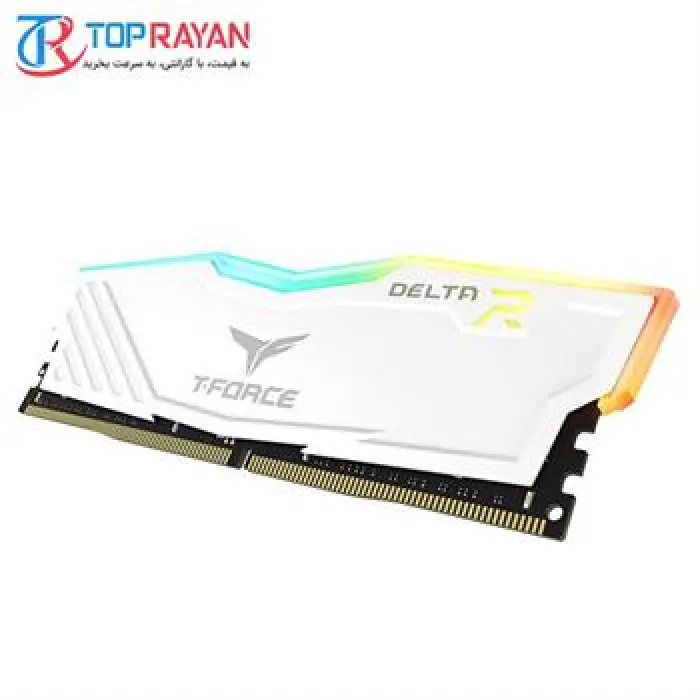 رم دسکتاپ DDR4 دو کاناله 3000 مگاهرتز CL15 تیم گروپ مدل T-Force Delta RGB ظرفیت 16 گیگابایت -gallery-1