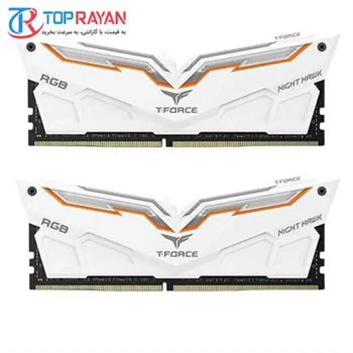 رم دسکتاپ DDR4 دو کاناله 3200 مگاهرتز CL16 تیم گروپ مدل NIGHT HAWK ظرفیت 32 گیگابایت -gallery-1
