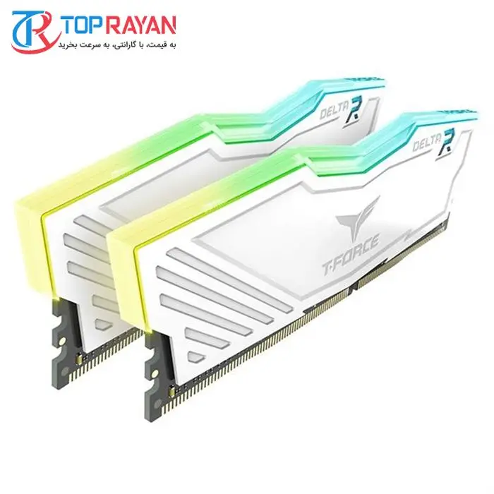 رم دسکتاپ DDR4 دو کاناله 3200 مگاهرتز CL15 تیم گروپ مدل T-Force Delta RGB ظرفیت 32 گیگابایت -gallery-8