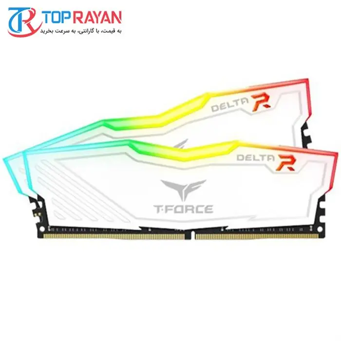 رم دسکتاپ DDR4 دو کاناله 3200 مگاهرتز CL15 تیم گروپ مدل T-Force Delta RGB ظرفیت 32 گیگابایت -gallery-9