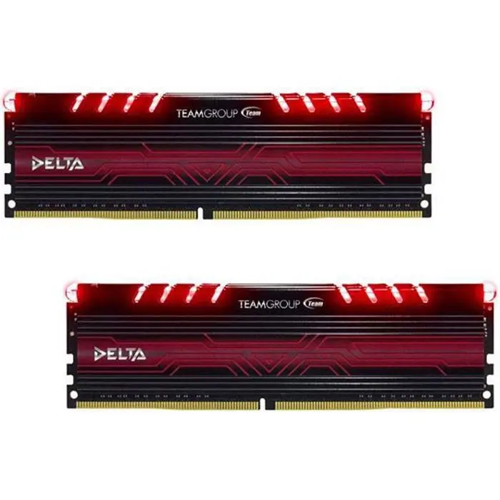 رم دسکتاپ DDR4 دو کاناله 2400 مگاهرتز CL15 تیم گروپ مدل Delta ظرفیت 16 گیگابایت -gallery-12