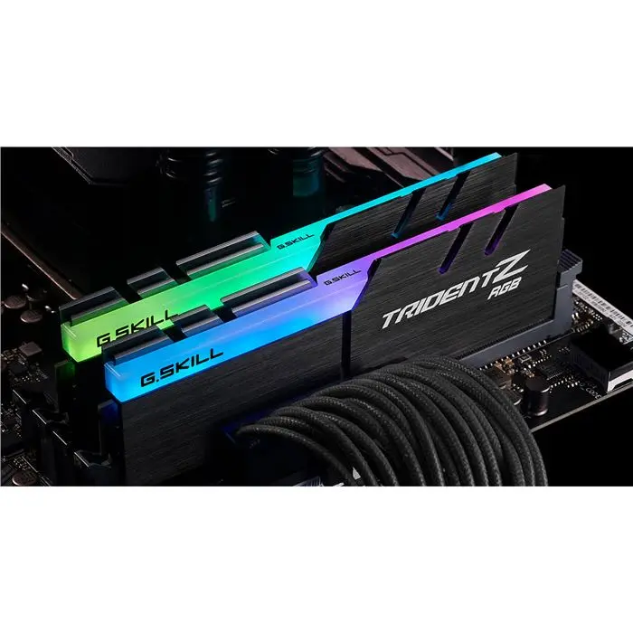 رم دسکتاپ DDR4 دو کاناله 4400 مگاهرتز CL19 جی اسکیل مدل TRIDENTZ RGB ظرفیت 32 گیگابایت -gallery-5