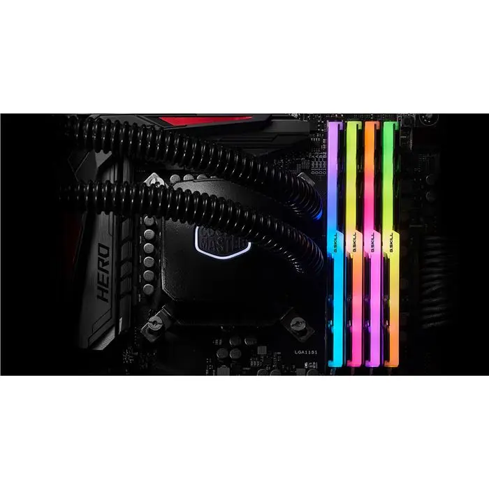 رم دسکتاپ DDR4 چهار کاناله 3600 مگاهرتز CL18 جی اسکیل مدل TRIDENTZ RGB ظرفیت 64 گیگابایت -gallery-9