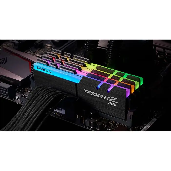 رم دسکتاپ DDR4 چهار کاناله 3600 مگاهرتز CL18 جی اسکیل مدل TRIDENTZ RGB ظرفیت 64 گیگابایت -gallery-7