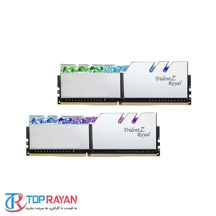 رم دسکتاپ دوکاناله جی اسکیل Trident Z Royal با فرکانس 3200 مگاهرتز و حافظه 16 گیگابایت -gallery-10