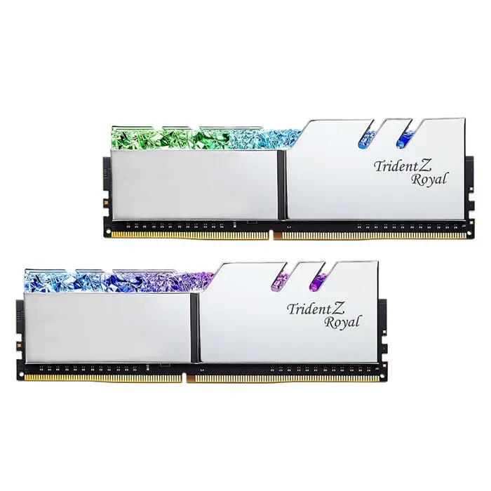 رم کامپیوتر RAM جی اسکیل دو کاناله مدل Trident Z Royal RS DDR4 4000MHz CL18 Dual ظرفیت 32 گیگابایت -gallery-4
