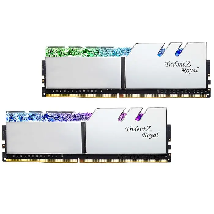 رم کامپیوتر RAM جی اسکیل دو کاناله مدل Trident Z Royal RS DDR4 4000MHz CL18 Dual ظرفیت 64 گیگابایت -gallery-6