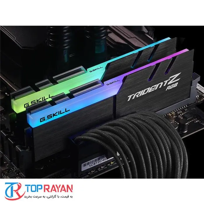 رم دسکتاپ دوکاناله جی اسکیل مدل TridentZ RGB فرکانس 3466 مگاهرتز و حافظه 32 گیگابایت -gallery-11