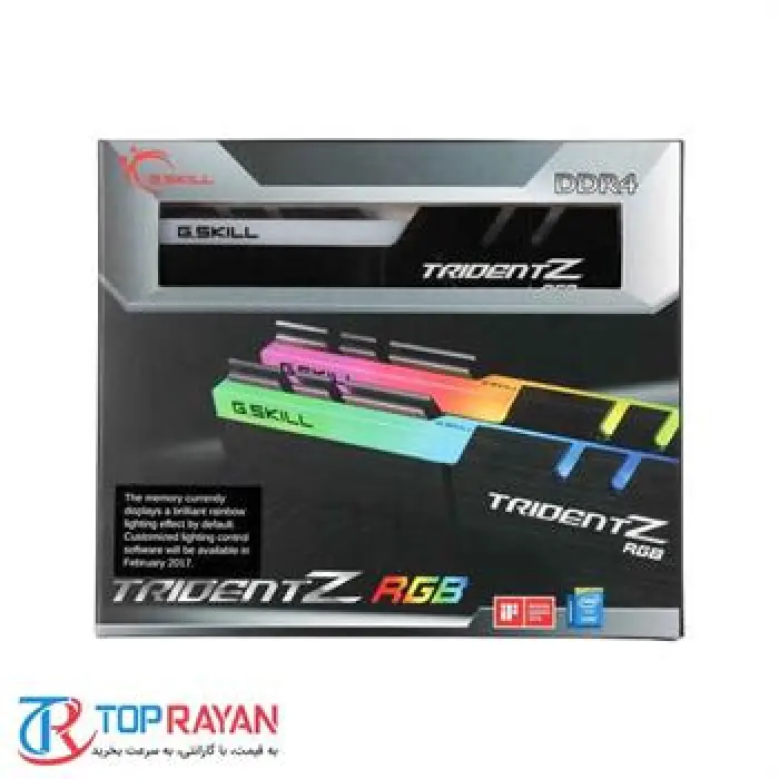 رم دسکتاپ دوکاناله جی اسکیل مدل TridentZ RGB فرکانس 3466 مگاهرتز و حافظه 32 گیگابایت -gallery-2
