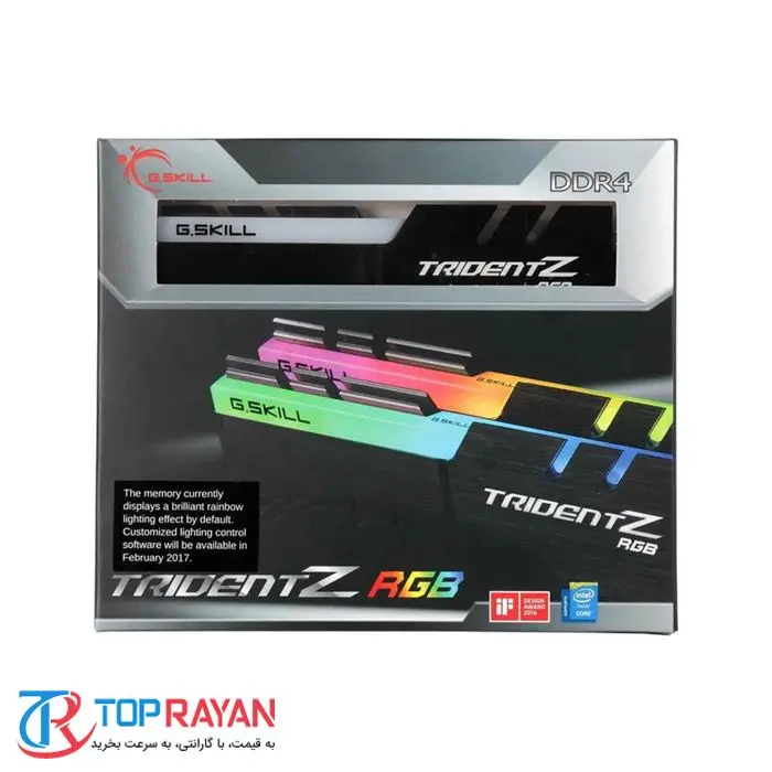 رم دسکتاپ دوکاناله جی اسکیل مدل TridentZ RGB فرکانس 3466 مگاهرتز و حافظه 32 گیگابایت -gallery-8