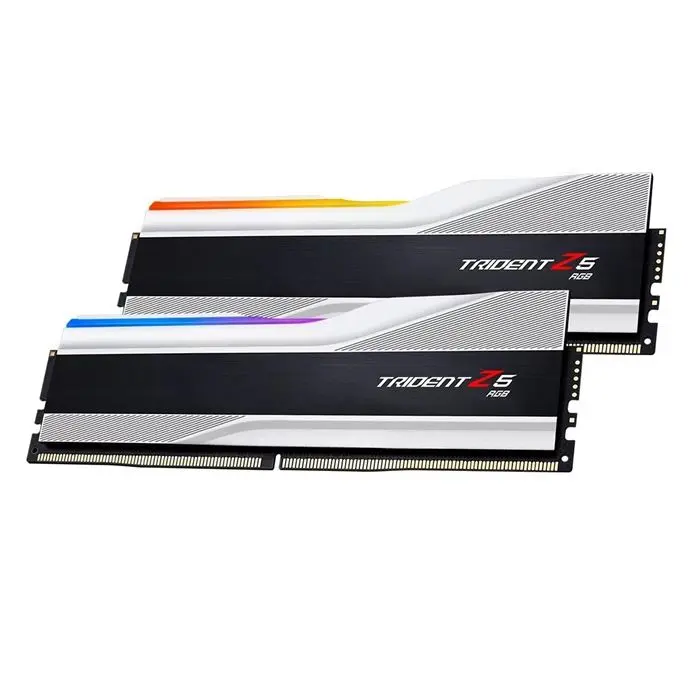 رم کامپیوتر DDR5 چهار کاناله 6000 مگاهرتز CL32 جی اسکیل مدل Trident Z5 NEO RGB Silver ظرفیت 256 گیگابایت -gallery-4