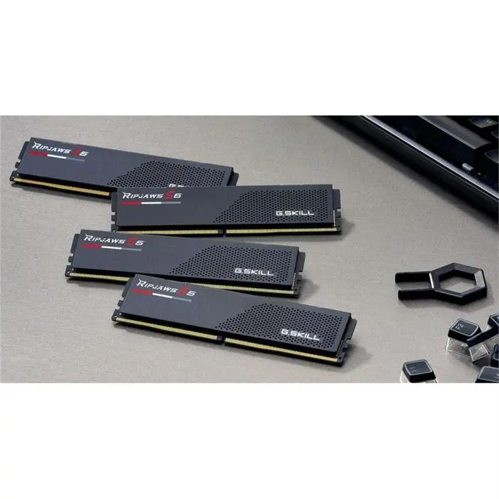 رم کامپیوتر DDR5 دو کاناله 5200 مگاهرتز CL40 جی اسکیل مدل Ripjaws S5 ظرفیت 96 گیگابایت -gallery-6