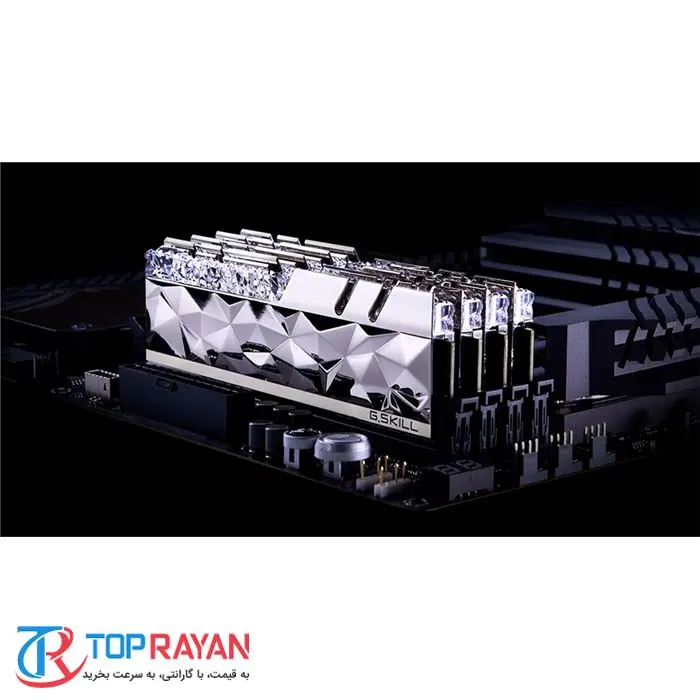 رم کامپیوتر RAM جی اسکیل دو کاناله مدل Trident Z Royal Elite GTES DDR4 4000MHz CL18 ظرفیت 64 گیگابایت -gallery-10