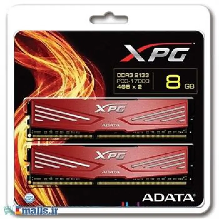 رم دسکتاپ DDR3 دو کاناله 2133 مگاهرتز CL10 ای دیتا مدل XPG V1 ظرفیت 8 گیگابایت -gallery-5