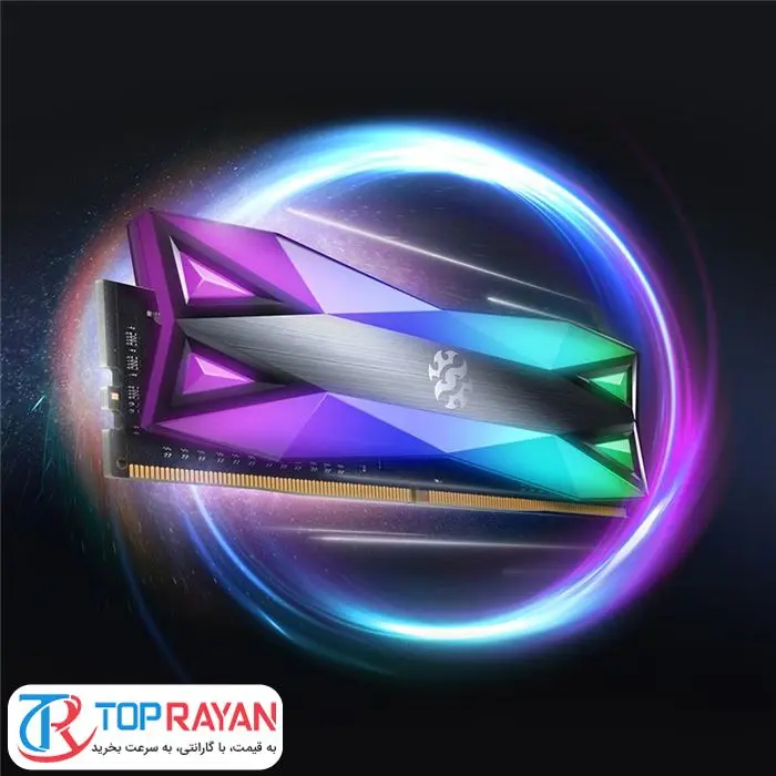 رم کامپیوتر RAM ای دیتا تک کاناله مدل SPECTRIX D60G DDR4 RGB CL19 با حافظه 8 گیگابایت و فرکانس 4133 مگاهرتز -gallery-9