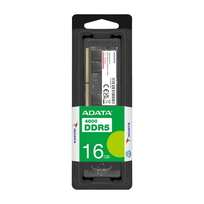 رم لپتاپ DDR5 تک کاناله 4800 مگاهرتز CL40 ای دیتا مدل Premier ظرفیت 16 گیگابایت -gallery-3