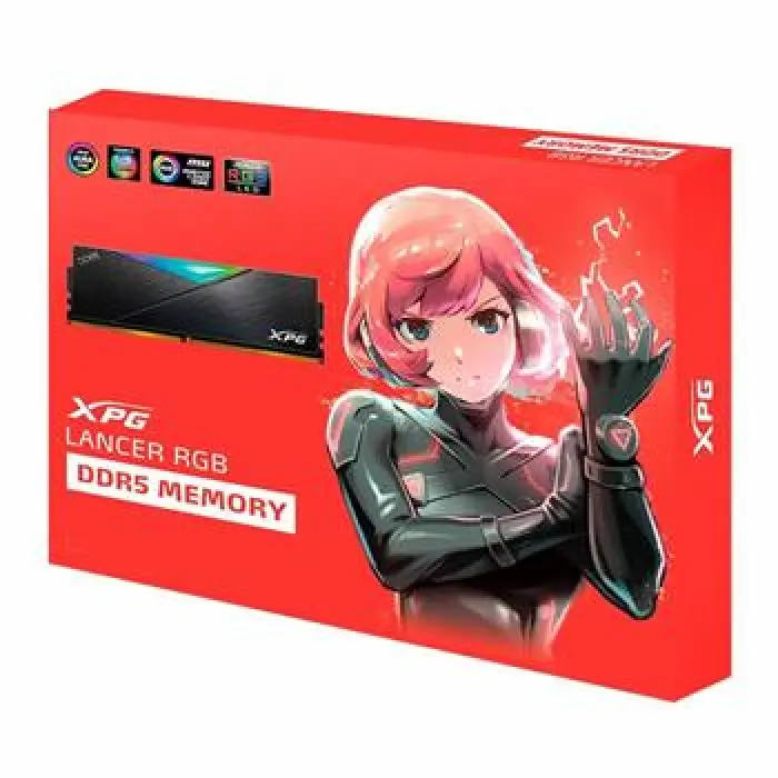 رم کامپیوتر DDR5 دو کاناله 7200 مگاهرتز CL34 ای دیتا مدل XPG Lancer RGB ظرفیت 32 گیگابایت -gallery-5