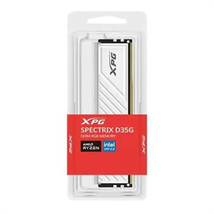 رم دسکتاپ DDR4 تک کاناله 3600 مگاهرتز CL18 ای دیتا ایکس پی جی مدل SPECTRIX D35 ظرفیت 8 گیگابایت سفید -gallery-1