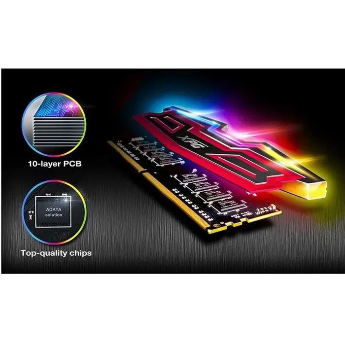 رم کامپیوتر دو کاناله DIMM ای دیتا مدل XPG SPECTRIX D40 با فرکانس 2666 مگاهرتز ظرفیت 16 گیگابایت -gallery-13