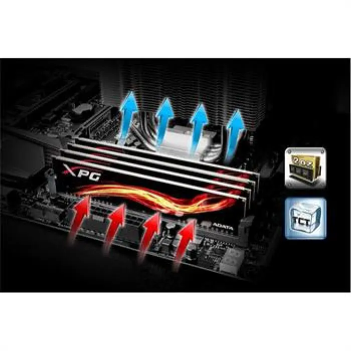 رم دسکتاپ DDR4 2800 مگاهرتز ای دیتا مدل Flame F1 ظرفیت 4 گیگابایت -gallery-2