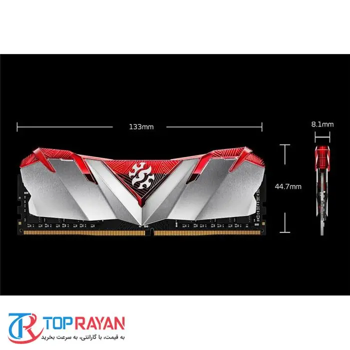 رم ای دیتا سری GAMMIX D30 با ظرفیت 16 گیگابایت و فرکانس 3000 مگاهرتز -gallery-12