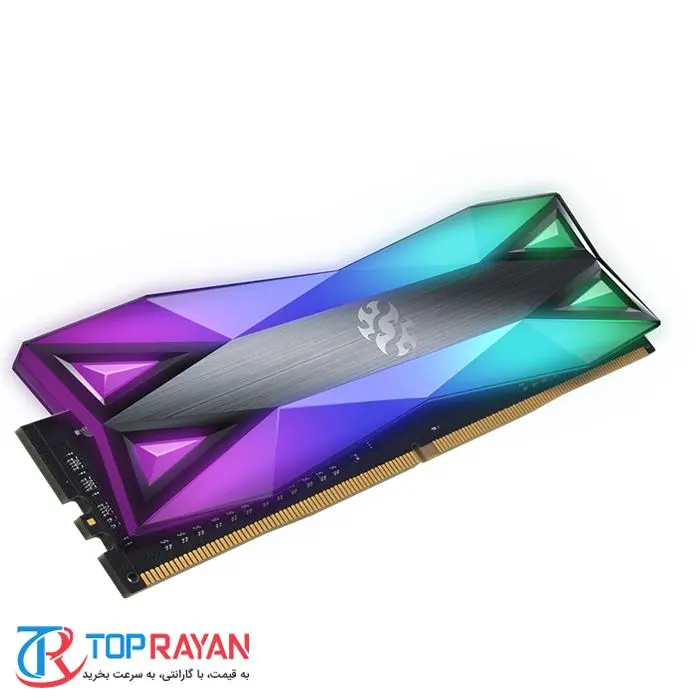 رم کامپیوتر ای دیتا تک کاناله مدل SPECTRIX D60G DDR4 RGB با حافظه 8 گیگابایت و فرکانس 3000 مگاهرتز -gallery-7