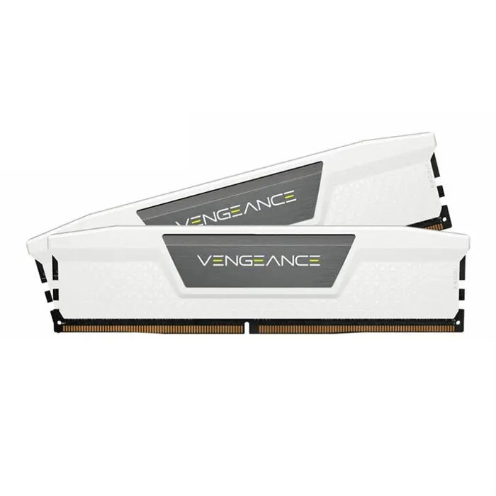 رم دوکاناله دسکتاپ سفید کرسیر سری VENGEANCE با ظرفیت (16GBx2)32 گیگابایت و فرکانس 5200 گیگاهرتز -gallery-4