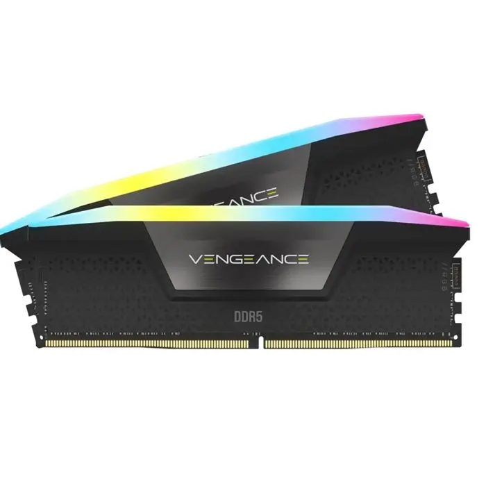 رم کورسیر مدل Vengeance RGB ظرفیت 96 گیگابایت (2×48) فرکانس 6400 دو کانال CL34 -gallery-2