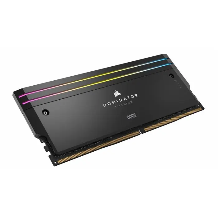 رم کامپیوتر DDR5 دو کاناله 8000 مگاهرتز CL38 کورسیر Dominator Titanium RGB ظرفیت 48 گیگابایت -gallery-7