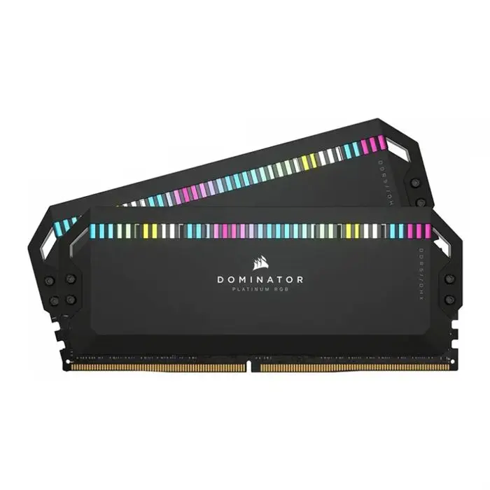 رم دومیناتور کورسیر مشکی DOMINATOR RGB 64GB 2×32GB 6600MHz CL40 Black -gallery-5