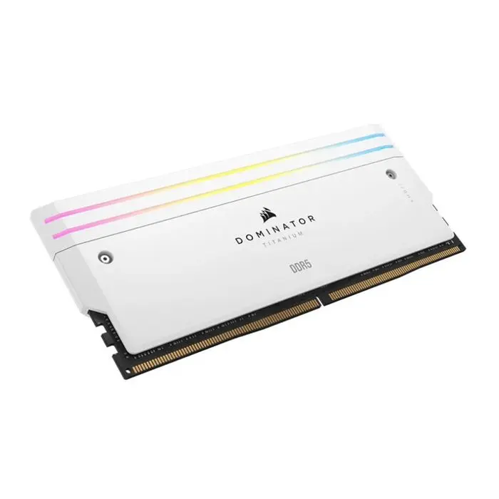 رم کامپیوتر DDR5 دو کاناله 7200 مگاهرتز CL34 کورسیر سفید مدل Dominator Titanium ظرفیت 32 گیگابایت ‌ -gallery-11