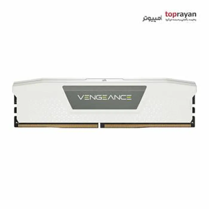رم کامپیوتر DDR5 دو کاناله 5600 مگاهرتز CL40 کورسیر سفید مدل VENGEANCE ظرفیت 32 گیگابایت -gallery-2