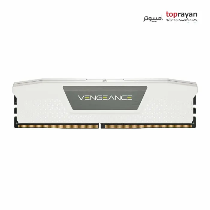 رم کامپیوتر DDR5 دو کاناله 5600 مگاهرتز CL40 کورسیر سفید مدل VENGEANCE ظرفیت 32 گیگابایت -gallery-6