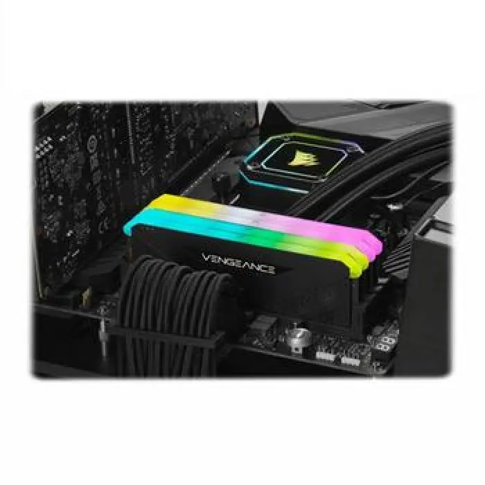 رم کامپیوتر DDR4 تک کاناله 3600 مگاهرتز CL18 کورسیر مدل VENGEANCE RGB RS ظرفیت 16 گیگابایت -gallery-3