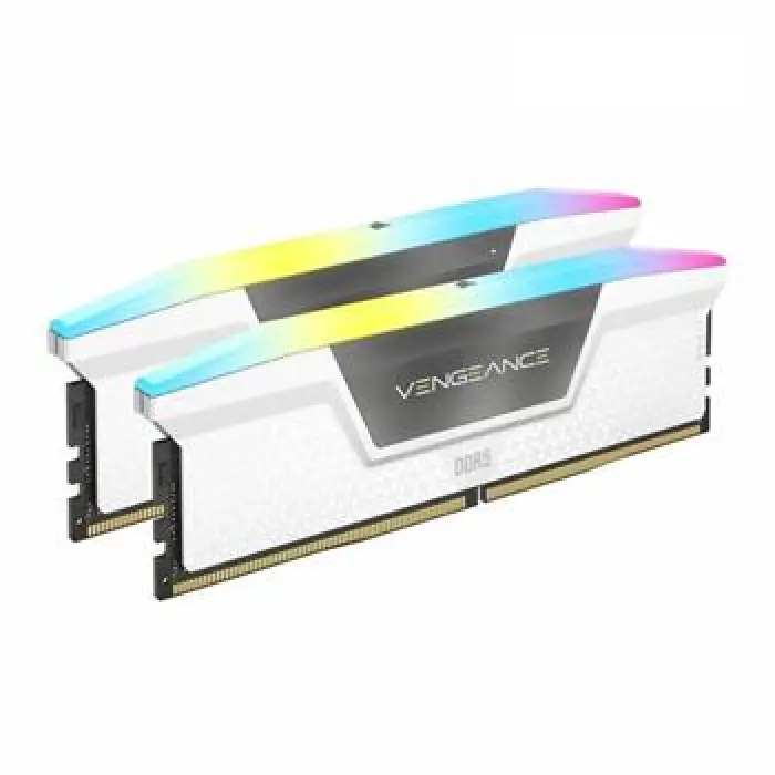 رم کورسیر VENGEANCE RGB White 32GB 16GBx2 5600MHz CL36 DDR5 -gallery-1