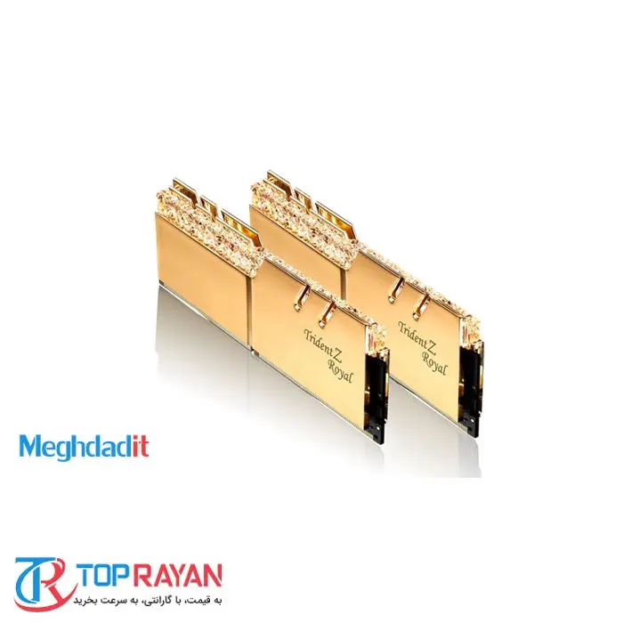 رم دسکتاپ دوکاناله جی اسکیل تریدنت زد رویال با فرکانس 4800 مگاهرتز و حافظه 32 گیگابایت -gallery-6