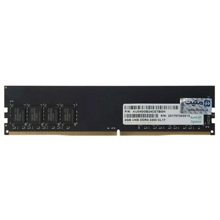 رم دسکتاپ DDR4 تک کاناله 2400 مگاهرتز اپیسر ظرفیت 4 گیگابایت -gallery-5