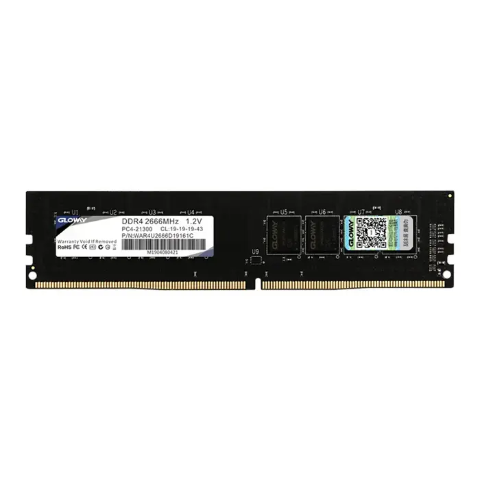رم کامپیوتر گلووی مدل WAR حافظه 4GB فرکانس 2666MHz -gallery-4